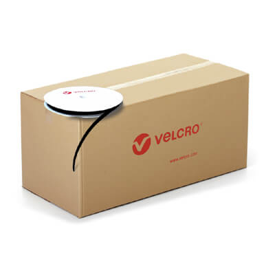 VELCRO Brand 10mm Self Adhesive Black HOOK - 60 Rolls