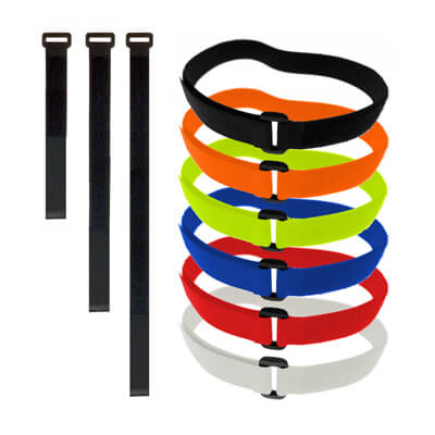 25mm Wide Adjustable Ring Strap with VELCRO Brand Alfatex Fastener