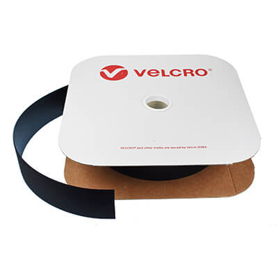 VELCRO Brand 50mm Black VEL-LOC Sew On HOOK - 25m