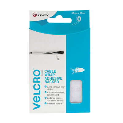 VELCRO Brand Side by Side Cable Wrap 50mm x 50cm