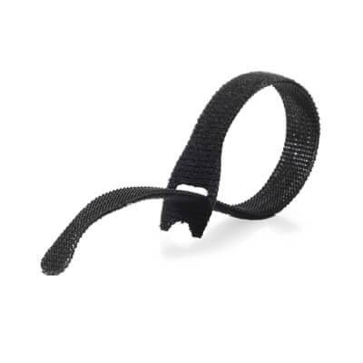 VELCRO Brand ONE-WRAP Cable Ties 13mm x 200mm x 10 - Black
