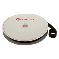 25mm VELCRO® Brand ONE-WRAP® Flame Retardant Strap 25m Roll Black