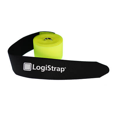 2 Metre VELCRO Brand LOGISTRAP Pallet Strap - Yellow