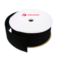100mm VELCRO® Brand Black Sew On Hook Tape 25m