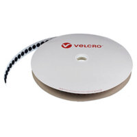 13mm VELCRO® Brand Self Adhesive Coins Black - LOOP
