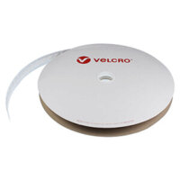 13mm VELCRO® Brand Self Adhesive Coins White - HOOK