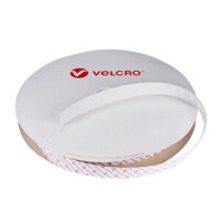 VELCRO® Brand Self Adhesive Hook Coins 13mm x 1500 in White