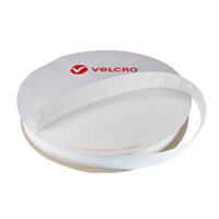 VELCRO® Brand Self Adhesive Loop Coins 22mm x 1000 in White