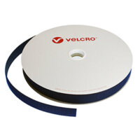25mm VELCRO® Brand Navy Blue Sew On Hook Tape 25m