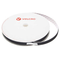 High Tack VELCRO® Brand Black PS30 Stick On - 20mm x 25m Hook Roll