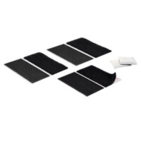 Number Plate Fixing Kit with VELCRO® Brand ULTRAMATE® Black