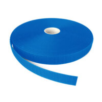 25mm VELCRO® Brand ALFATEX® Royal Blue Sew On HOOK Tape 25m
