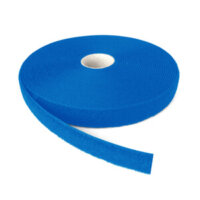 25mm VELCRO® Brand ALFATEX® Royal Blue Sew On LOOP Tape 25m