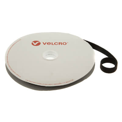 VELCRO® Brand ONE-WRAP® Strap 20mm x 25m Roll Black