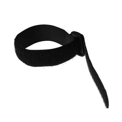 50mm Self Adhesive VELCRO® Brand Black Hook 25m Roll