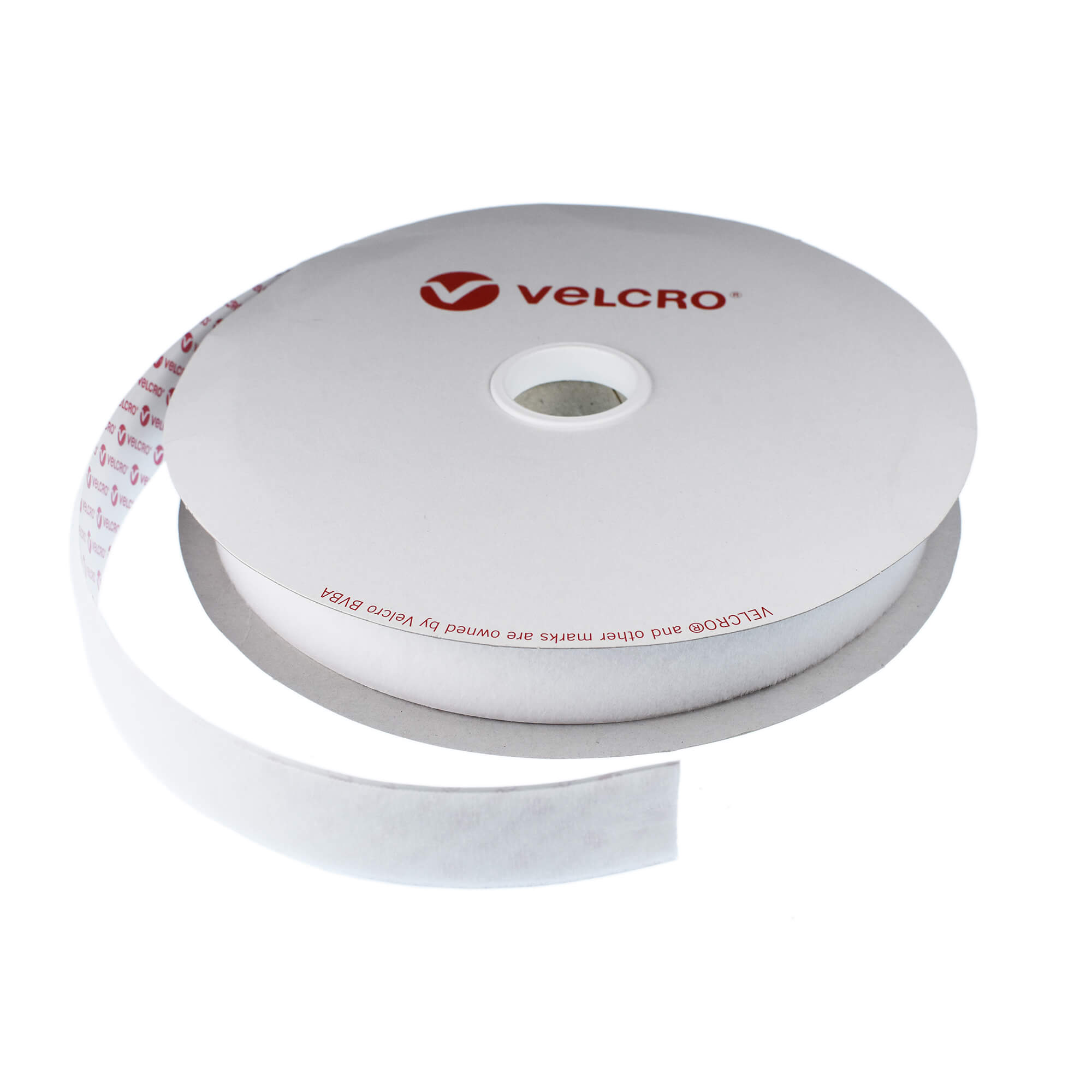 Velcro Sleek and Thin Stick on Tape White