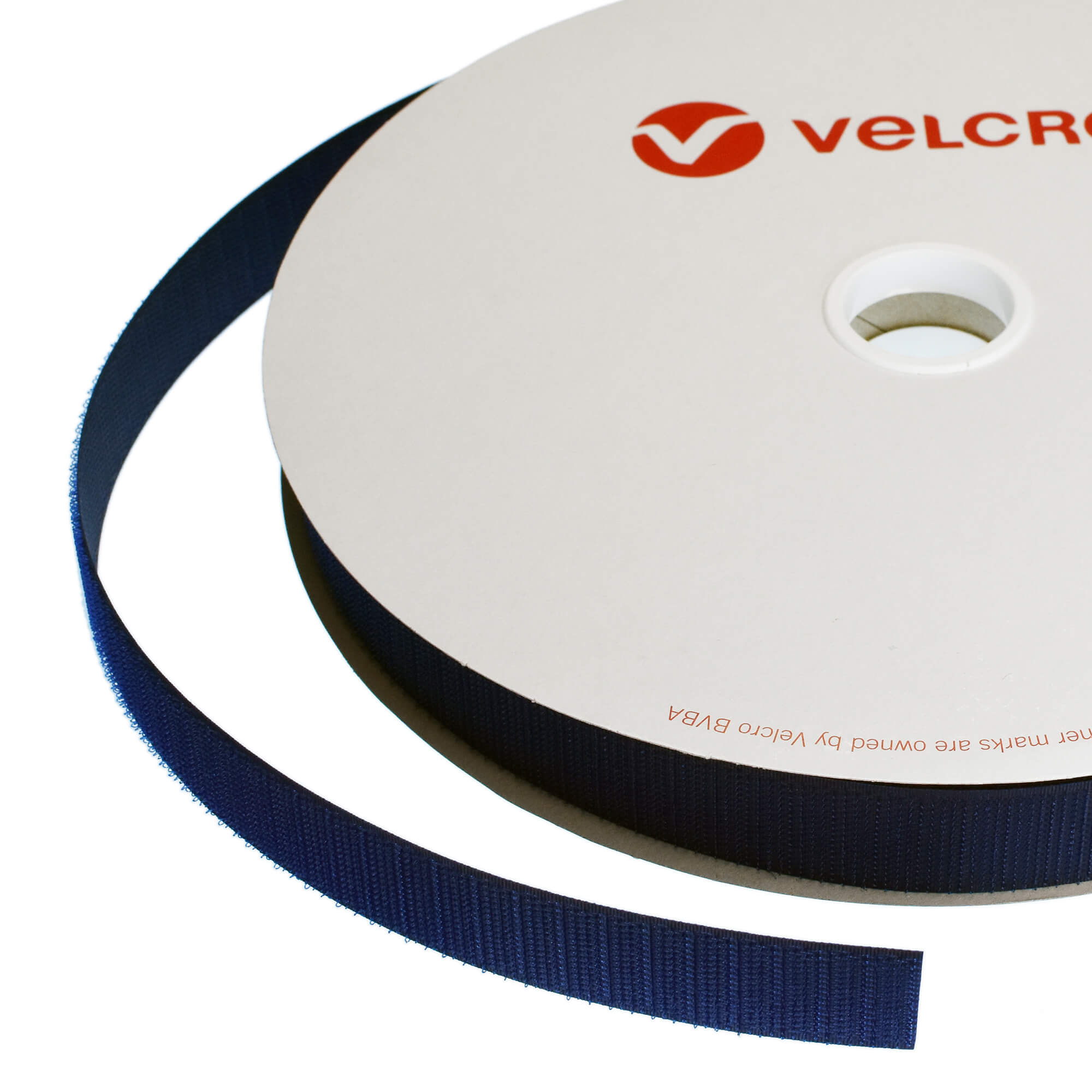 håndled Håndskrift Vellykket VELCRO® Brand Navy Blue Sew On Hook Tape 25mm x 25m