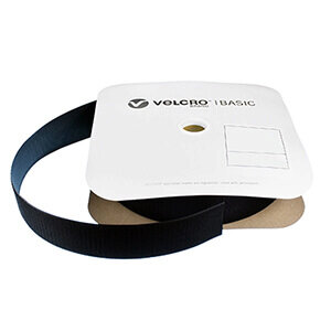 VELCRO Brand Basic 50mm Black Sew-On HOOK 25m Roll