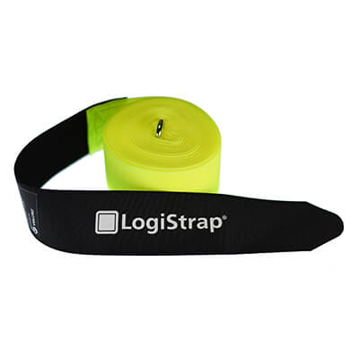 4 Metre VELCRO Brand LOGISTRAP Pallet Strap - Yellow