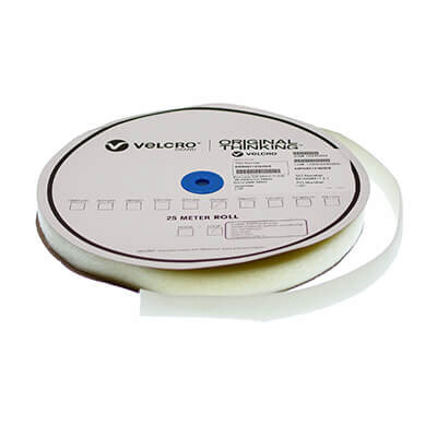 Image of 25mm VELCRO Brand ECO Recycled Content Sew-on LOOP 03P - Natural