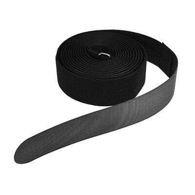 Image of 50mm Steel Buckle Strap with VELCRO Brand Soft Velour Backed Loop