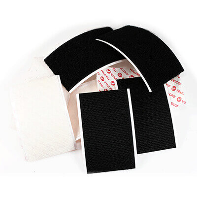 Image of VELCRO Brand 50mm Wide Stick-On Straight Cut Shape x 25