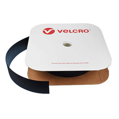 VELCRO Brand 50mm Black VEL-LOC Sew On HOOK - 25m