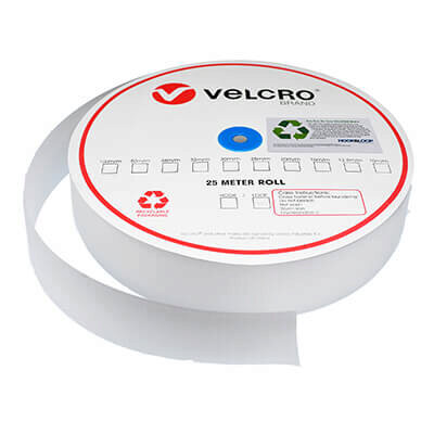 Image of 50mm VELCRO Brand ECO Recycled Content Sew-on HOOK 02J - White