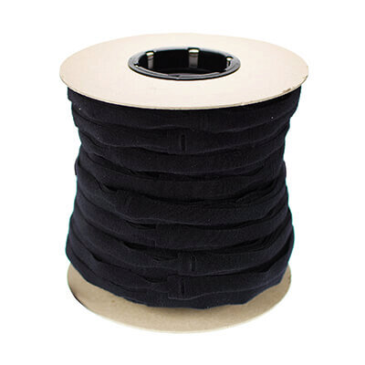 Image of VELCRO Brand ONE-WRAP Reusable Cable Ties 20mm x 200mm x 750 - Black