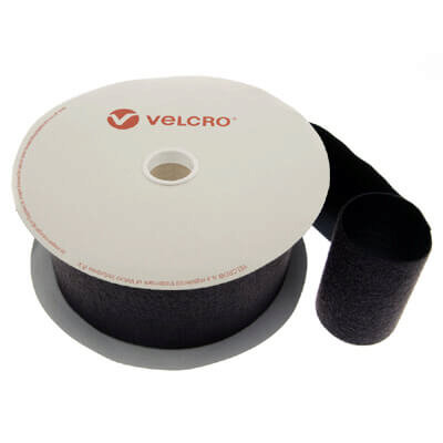 Image of VELCRO Brand ONE-WRAP Strap 107mm x 25m Roll Black