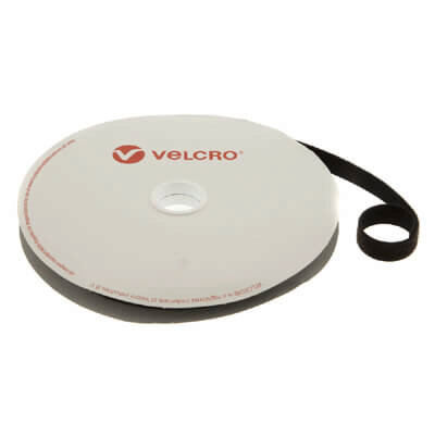 VELCRO Brand ONE-WRAP Strap 16mm x 25m Roll Black