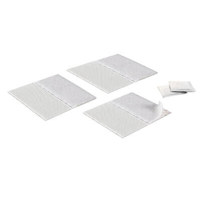 Image of Number Plate Fixing Kit with VELCRO Brand ULTRAMATE White