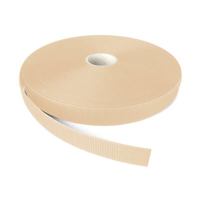 Image of 25mm VELCRO Brand ALFATEX Skin Sew On HOOK Tape 25m