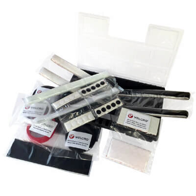 Image of Hook & Loop Fasteners 10 Piece Home Handy Pack C/w Case