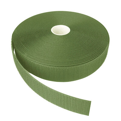 VELCRO Brand ALFATEX 50mm Olive Green Sew-On HOOK
