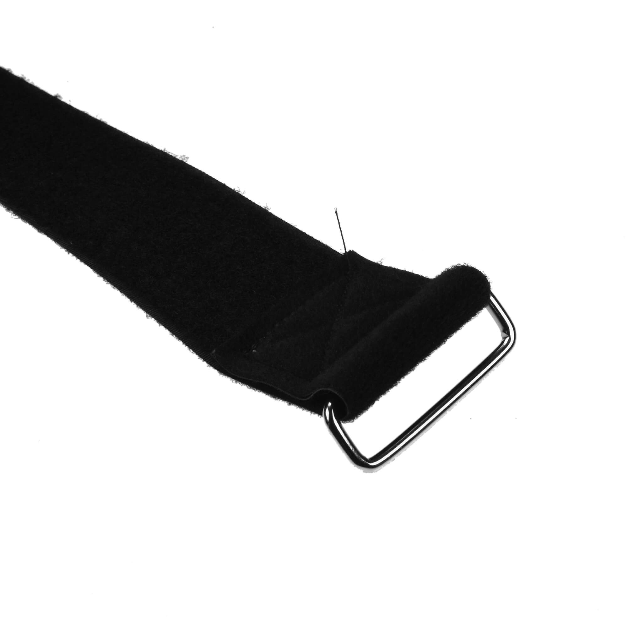 50mm Steel Buckle Strap with VELCRO® Brand Soft Velour Backed Loop