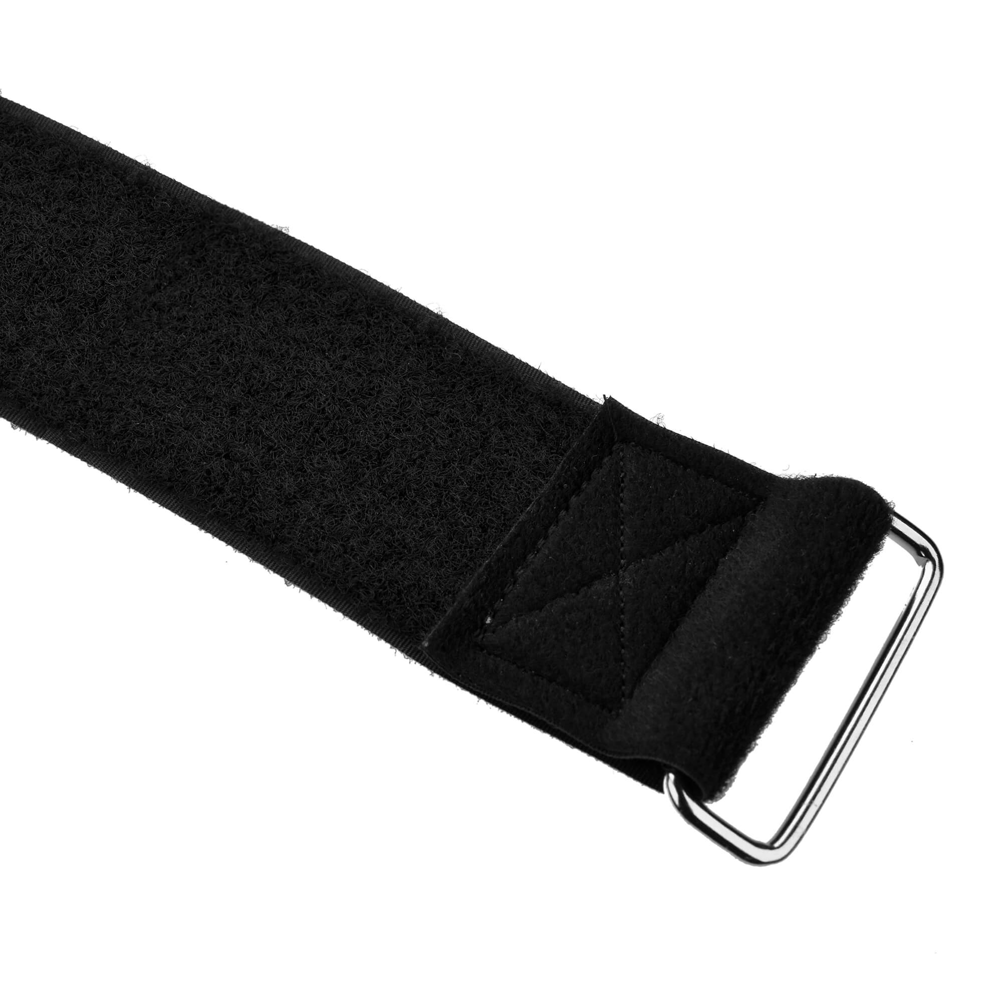 50mm Steel Buckle Strap with VELCRO® Brand Soft Velour Backed Loop