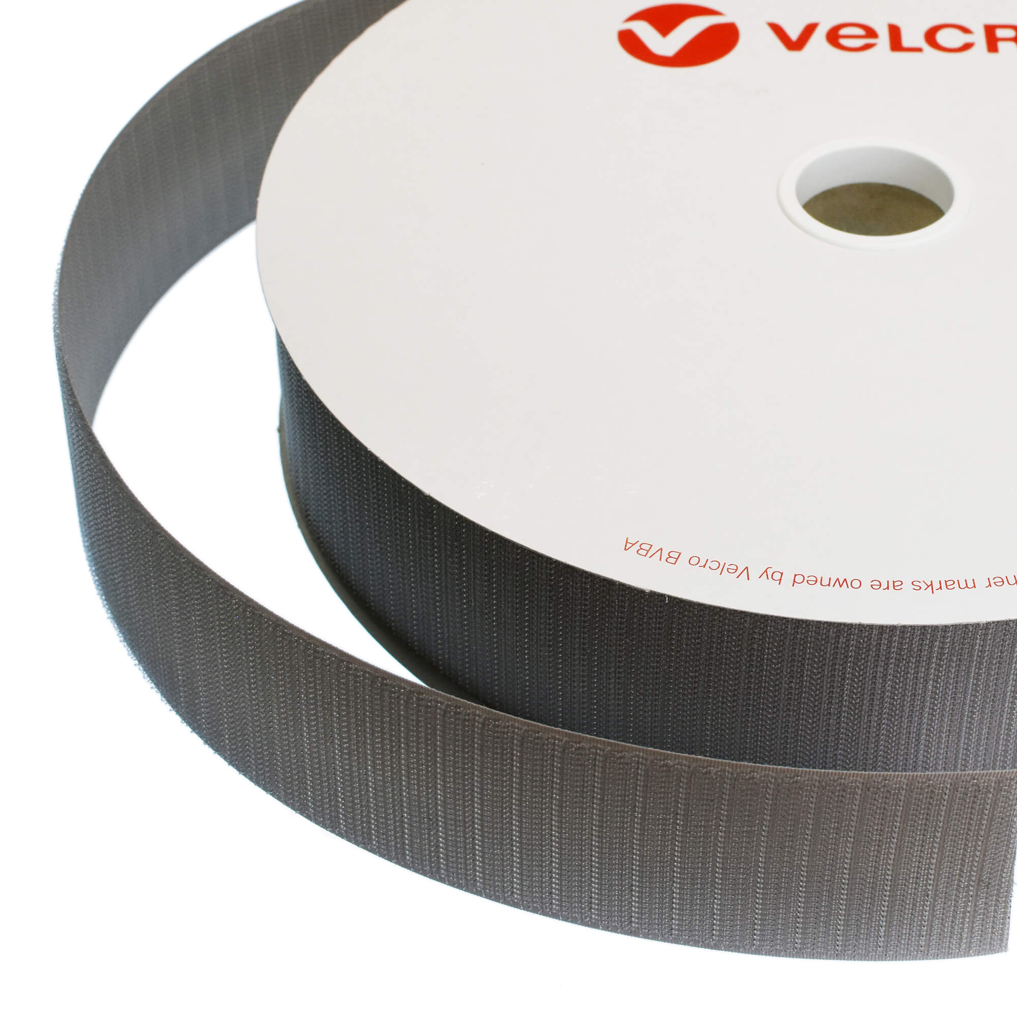 VELCRO® Brand Flame Retardant Sew-on 50mm x 25m Grey HOOK