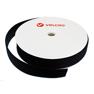 VELCRO® Brand Flame Retardant Sew-on 50mm x 25m Black LOOP