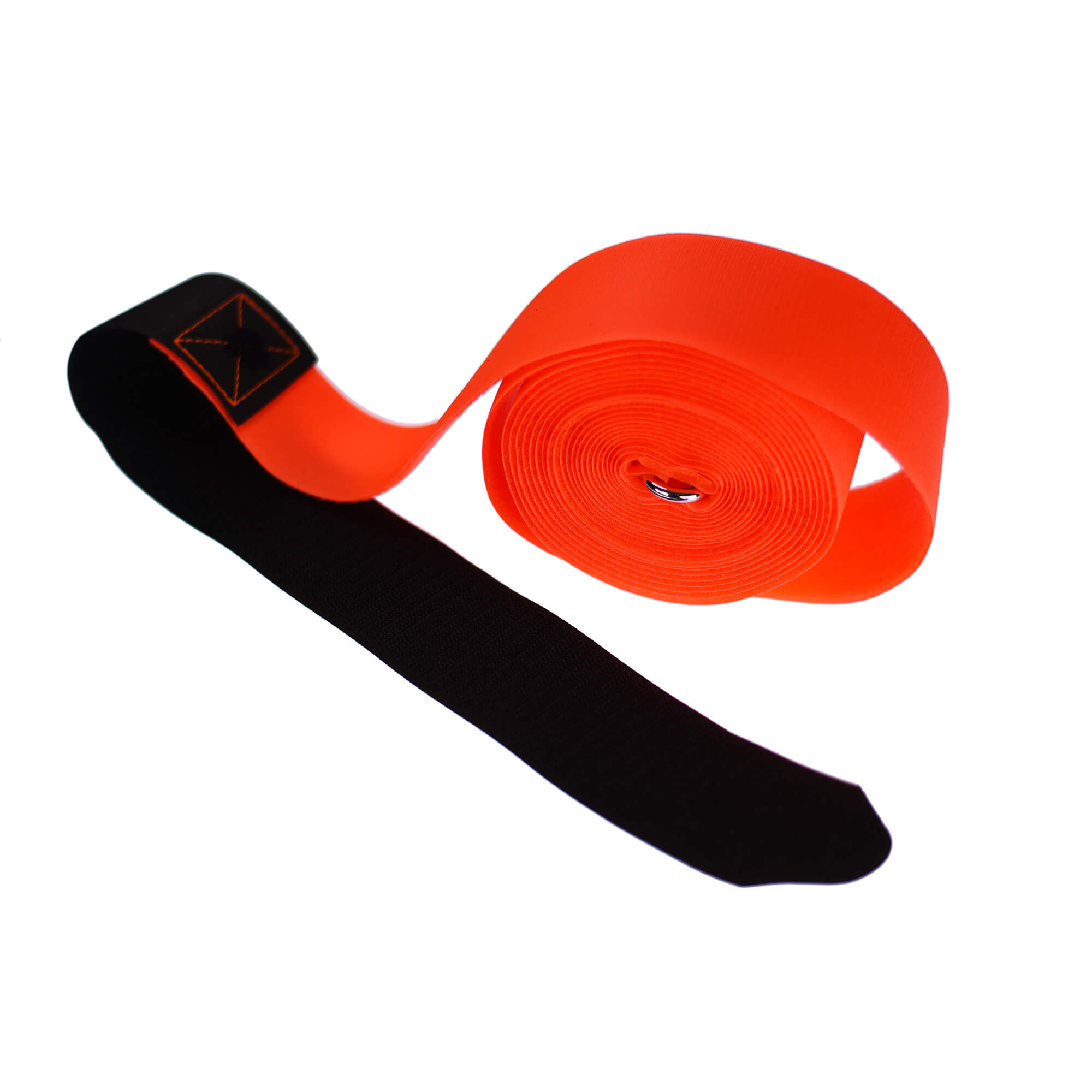 Sangle Velcro logistrap orange fluo – 50 mm x 5m