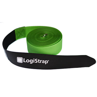 6 Metre VELCRO Brand LOGISTRAP Pallet Strap - Green