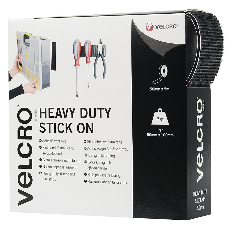 VELCRO® Brand Heavy Duty Stick On ULTRA-MATE® Self Adhesive Tape 20mm Wide