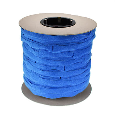 VELCRO Reusable Cable Ties 20mm x 200mm in Blue Spool of 750