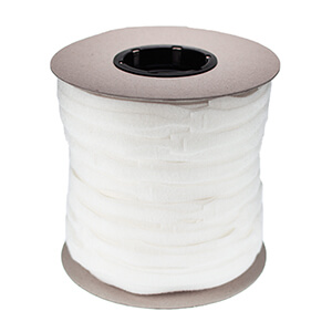 VELCRO� Reusable Cable Ties 20mm x 200mm in White Spool of 750