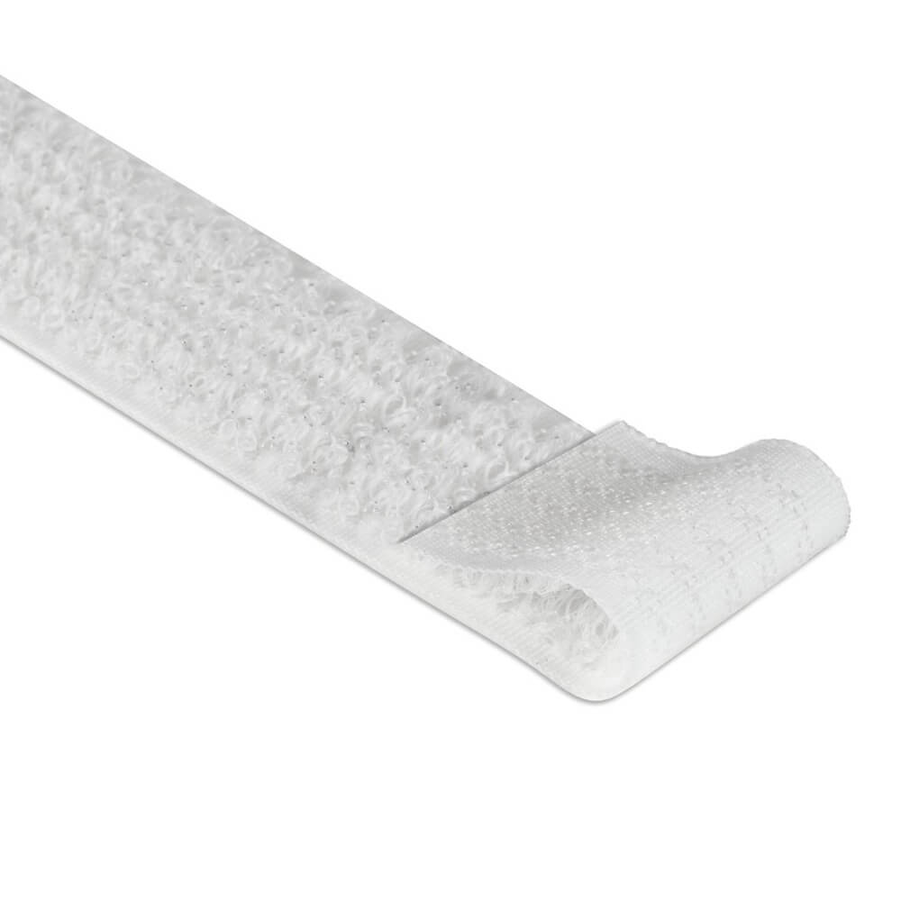 VELCRO® Tape Hook and Loop - Sew On White - 20mm - CelloExpress