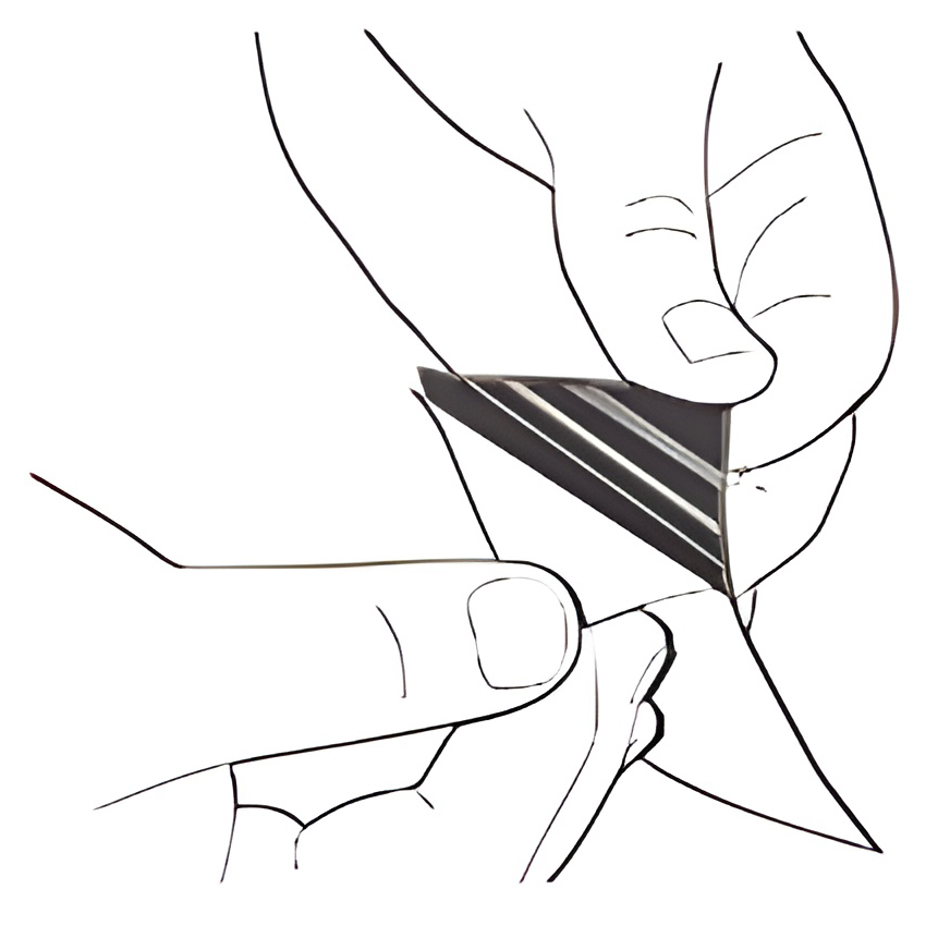 Step 2  Apply the fastener