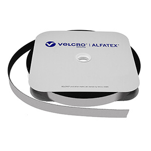 VELCRO� Brand Trade Self Adhesive 20mm x 25m Black HOOK