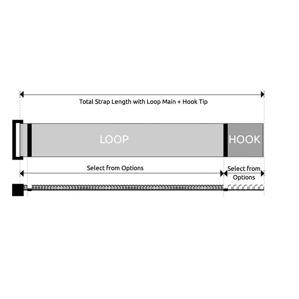 iofast » Tools & Accessories » Ties » Velcro » 6 Inch Velcro Strap 1/2 Inch  Width 50pk