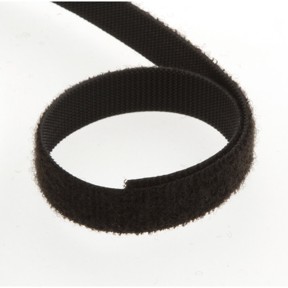 Sangles ONE-WRAP® de marque VELCRO® en ruban - noir - 10mm x 5m