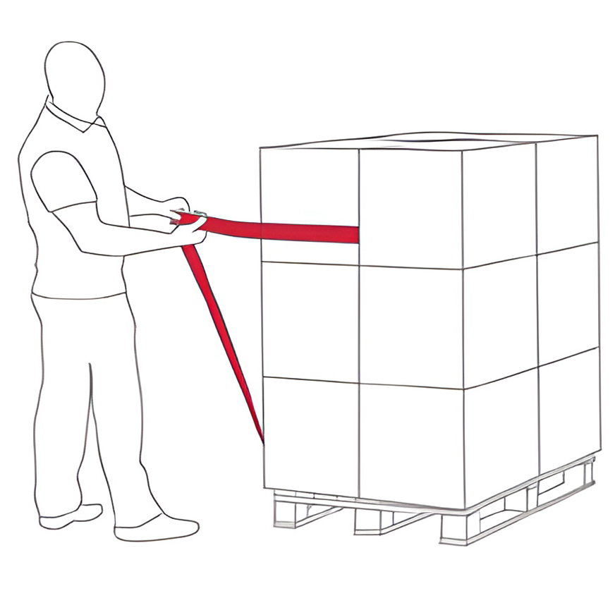 Step 1  Position the strap